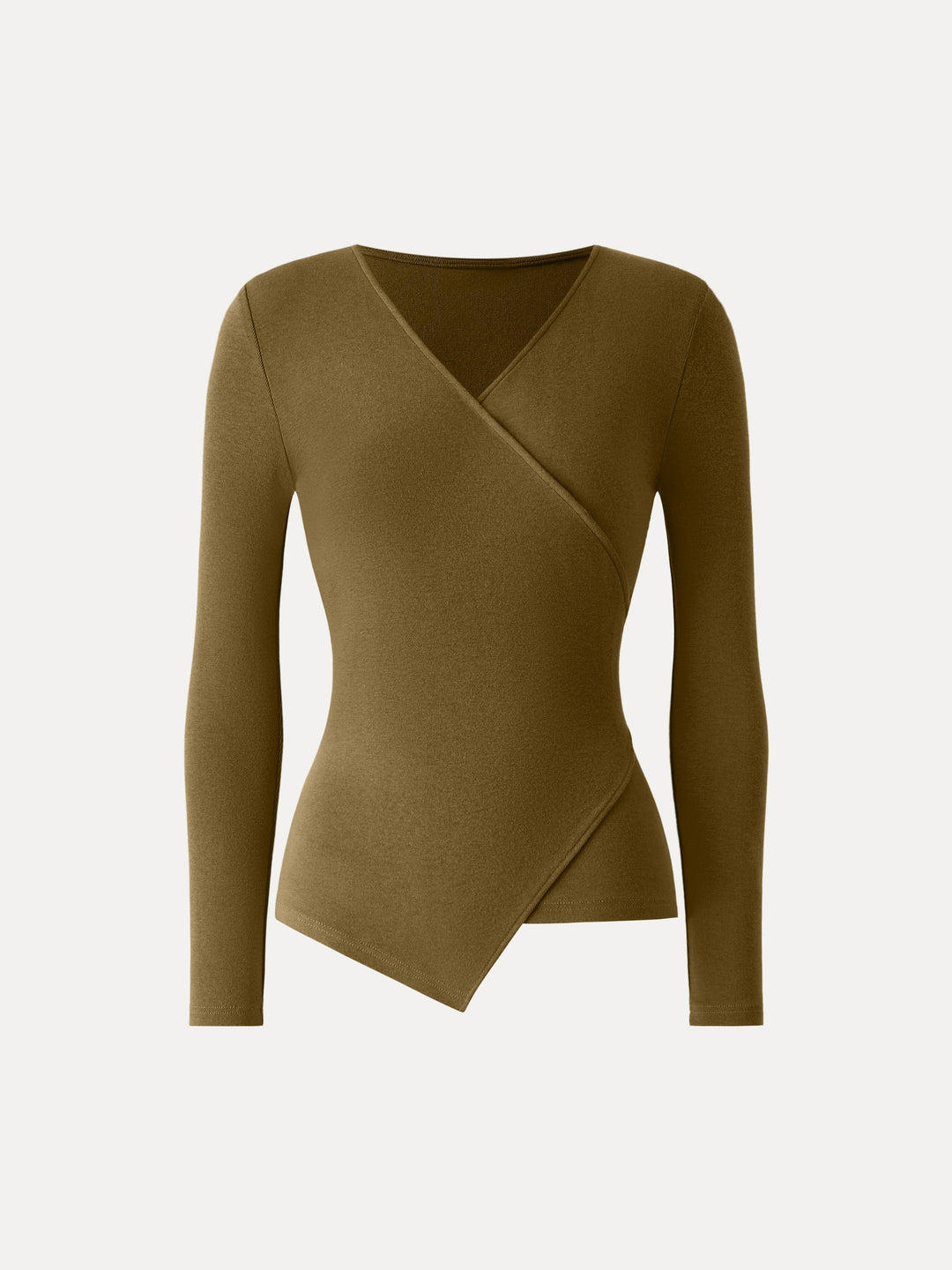 Elena Garcia Madrid  | Camiseta Verde con Cuello en V