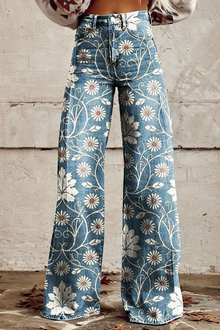 Valentina - Pantalón Bohemio Vintage