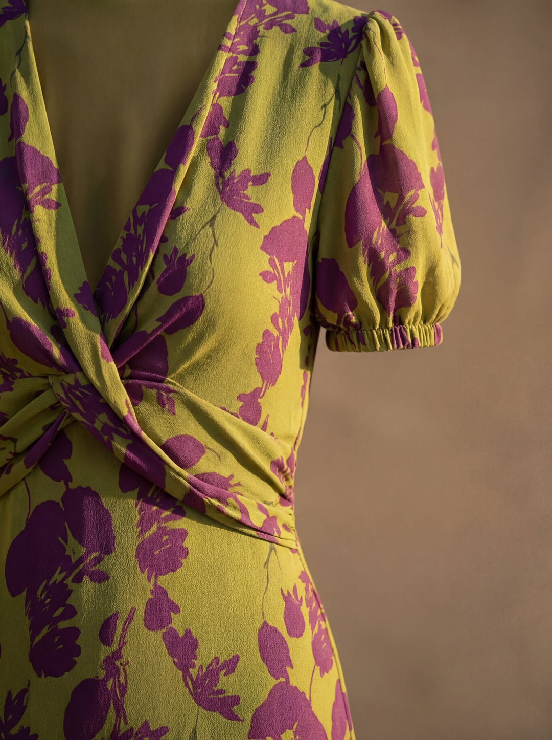 Floral Maxi Vestido