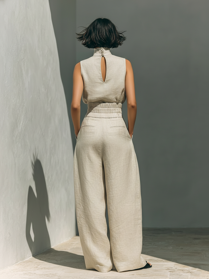 Marieta | Conjunto Lino y Algodón