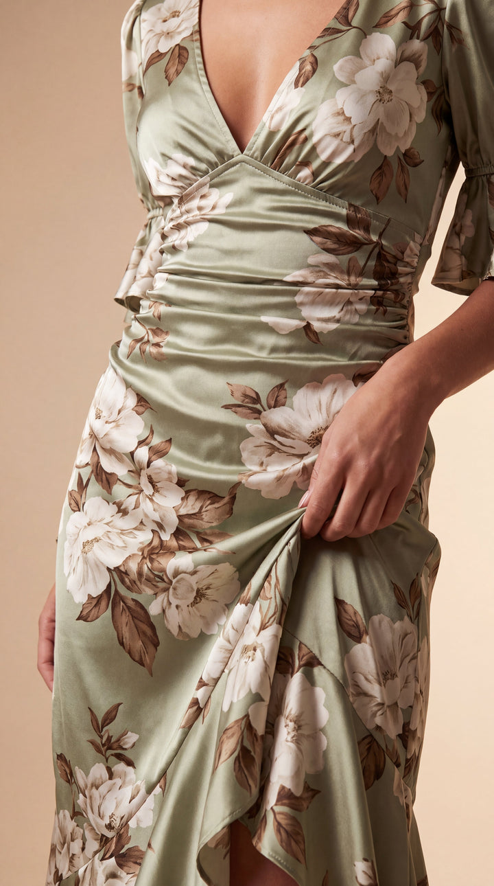 Vestido Amalfi | Satin Bloom